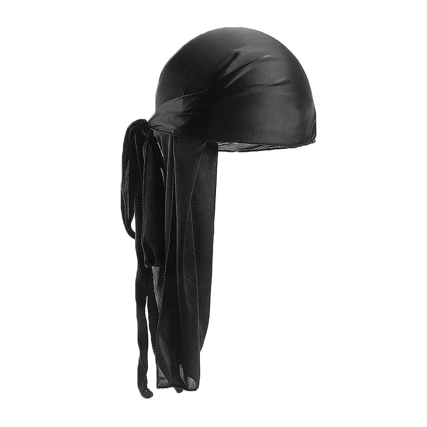 Long Tail Vorgebundene Elastische Kopfbedeckung Bandana Imitat Seide Durag Piratenhut Babyhaube Hip Hop Kappe Turban Hijab Kinder