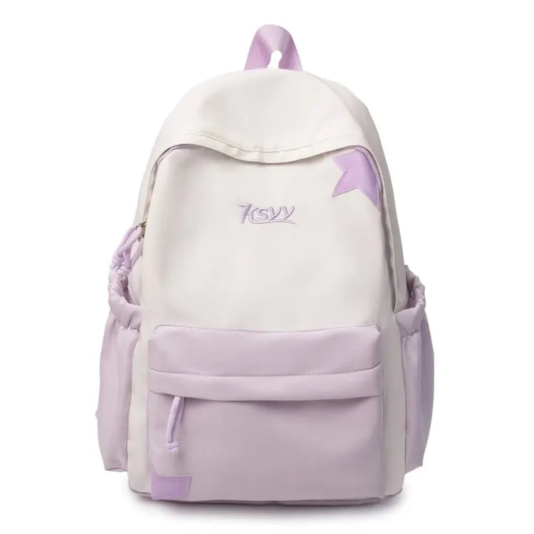 Nouveau Sac à Dos de Collège Imperméable pour Femme, Grande Capacité, Sacs d'École Tendance pour Ordinateur Portable, Joli Sac de Voyage pour Fille, Cool