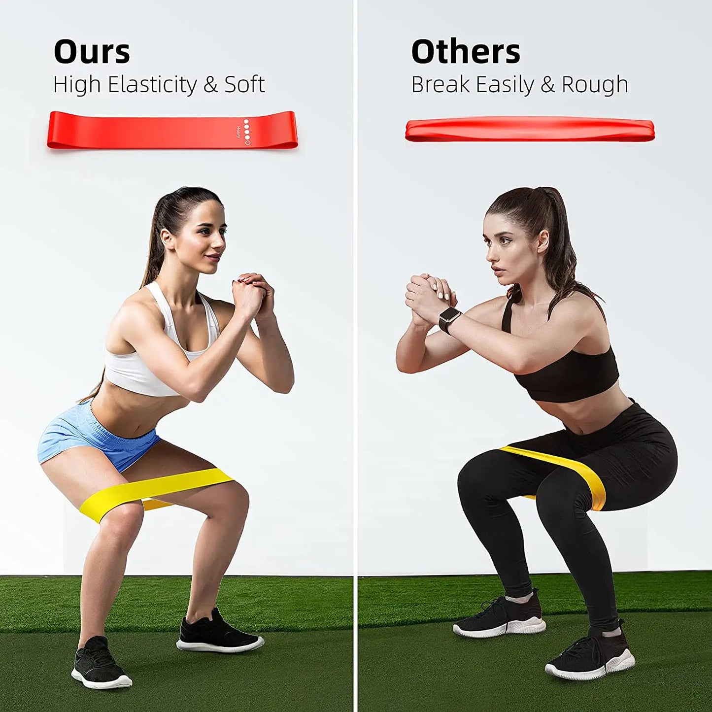 360lbs Fitness Übungen Widerstandsbänder Set Elastische Tubes Zugseil Yogaband Trainingsausrüstung für Zuhause Fitnessstudio Gewicht