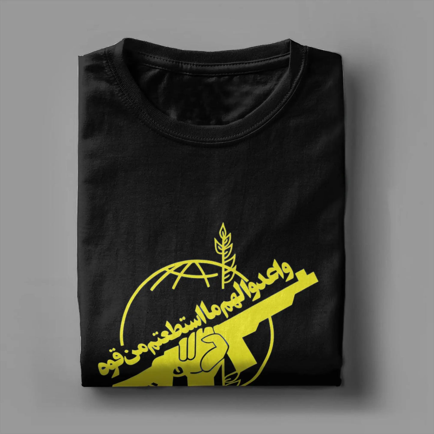 Herren IRGC T-Shirts 100 % Baumwolle Kleidung Hipster Kurzarm Rundhals-T-Shirts Neu eingetroffene T-Shirts