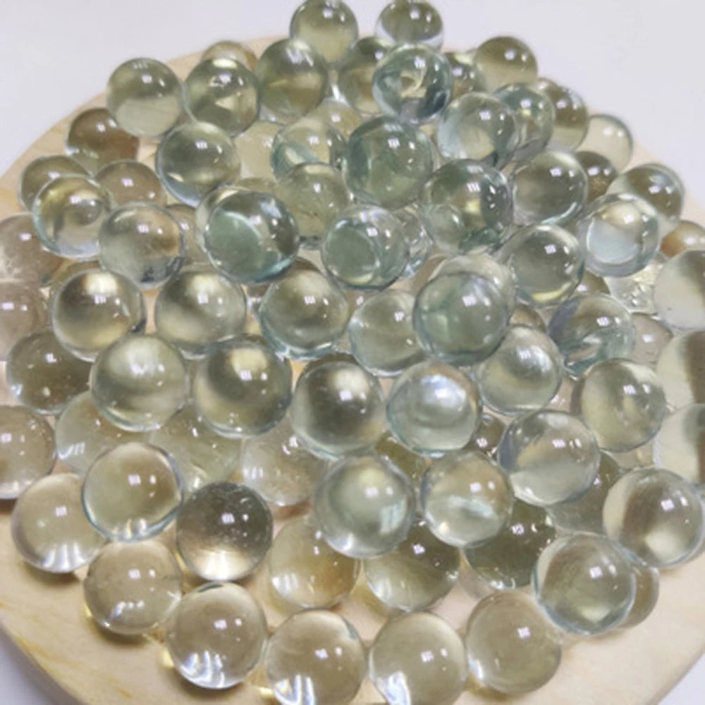 20 pièces/paquet Billes en verre transparentes pleines de 10 mm, 14 mm, 16 mm pour lance-pierre, piste à billes et jeux de billes traditionnels