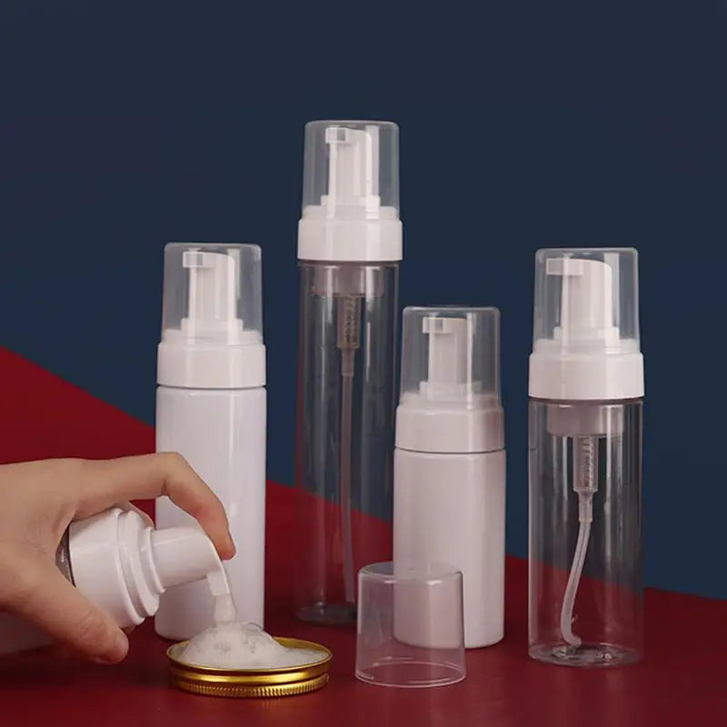 100/120/150/200/250ml Lotion Foam Pump Bottle Dispenser Empty Refillable For Hand Soap Shampoo Cleanser Container Potable Travel