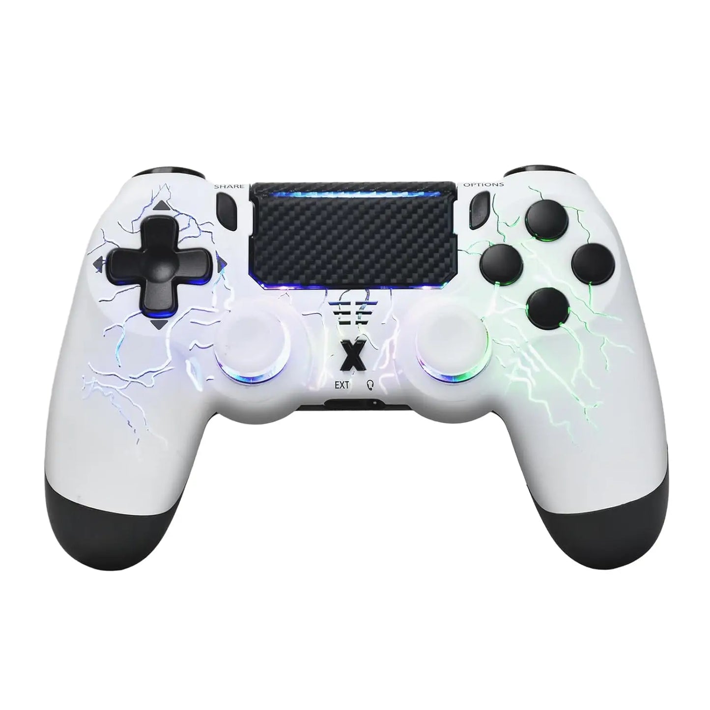 Manette sans fil BG-4 pour PS4 avec pavé tactile, joystick Hall, 9 lumières et prise audio 3,5 MM, manette sans fil pour PS4/PS3/PS5
