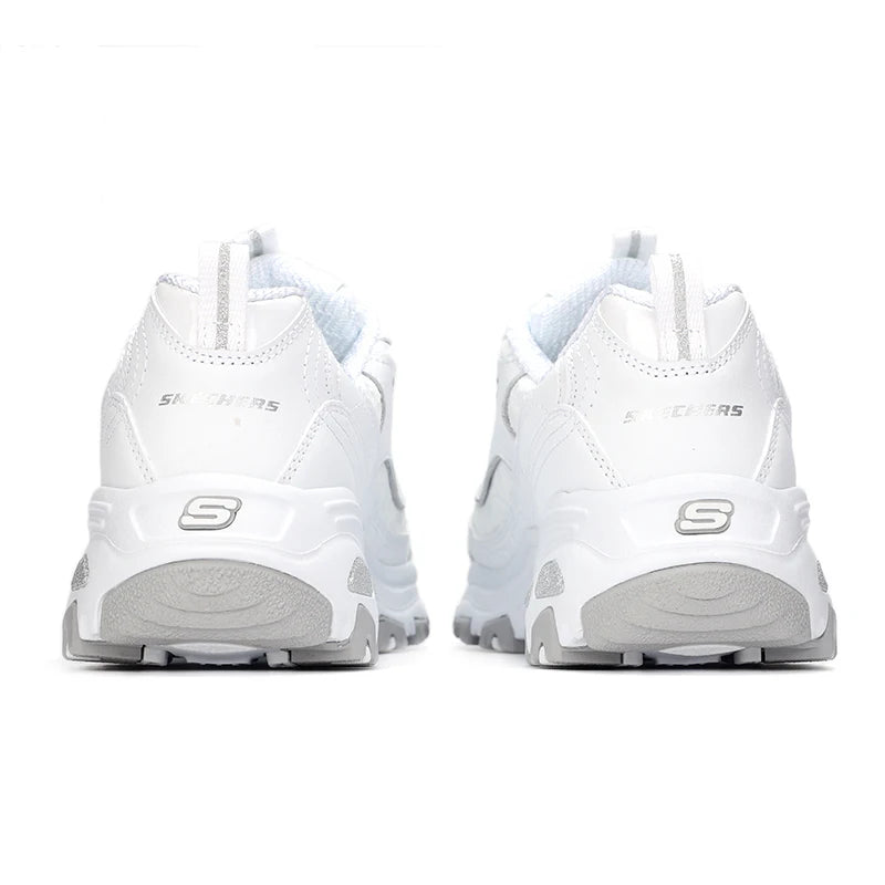 Skechers Damenschuhe Freizeitschuhe Karomuster Sportschuhe 1159-Wht am einfachsten zu kombinieren
