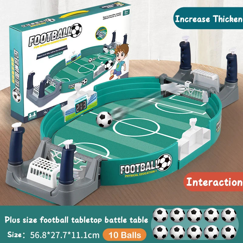 Fußballtisch für Familienfeier, Fußball-Brettspiel, interaktives Desktop-Fußballspielzeug, Geschenk für Kinder Jungen, Sport, Outdoor, tragbares Spiel