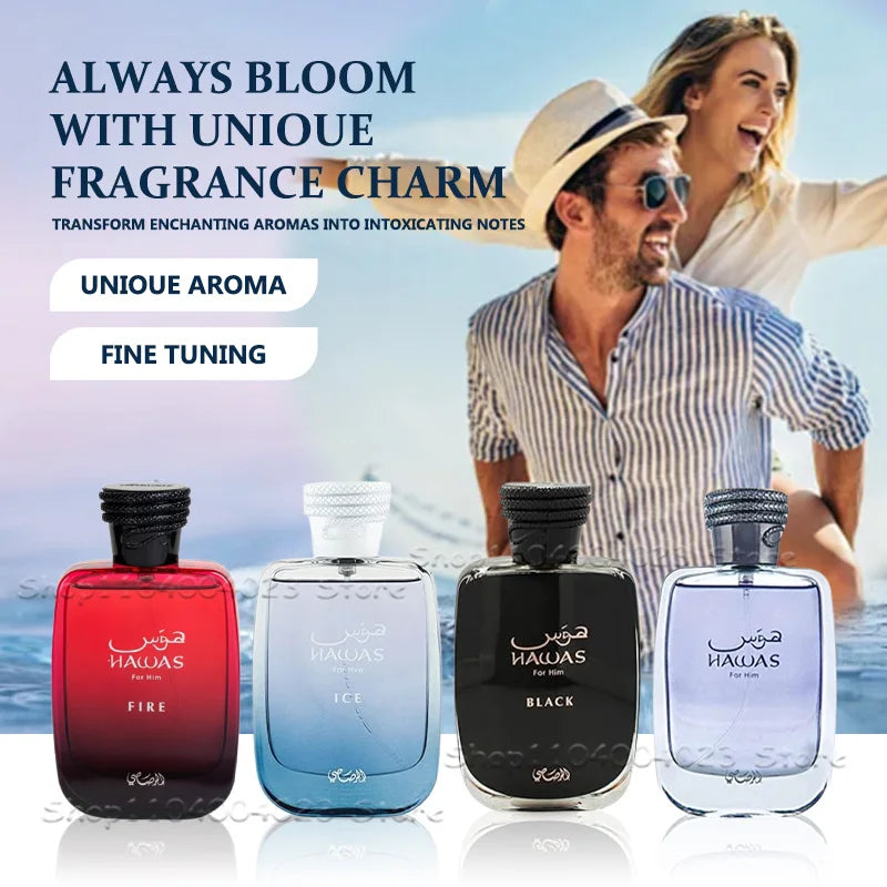 100ml Elegantes Arabisches Unisex-Parfüm Langanhaltender Blumenduft Duftspray
