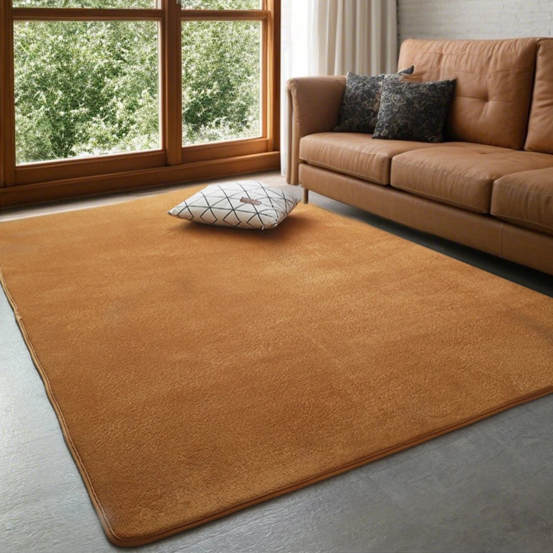 VIKAMA Tapis Moderne en Velours de Corail Doux Antidérapant pour Salon Chambre Grand Tapis de Jeu pour Enfants Tapis de Sol pour la Décoration Intérieure