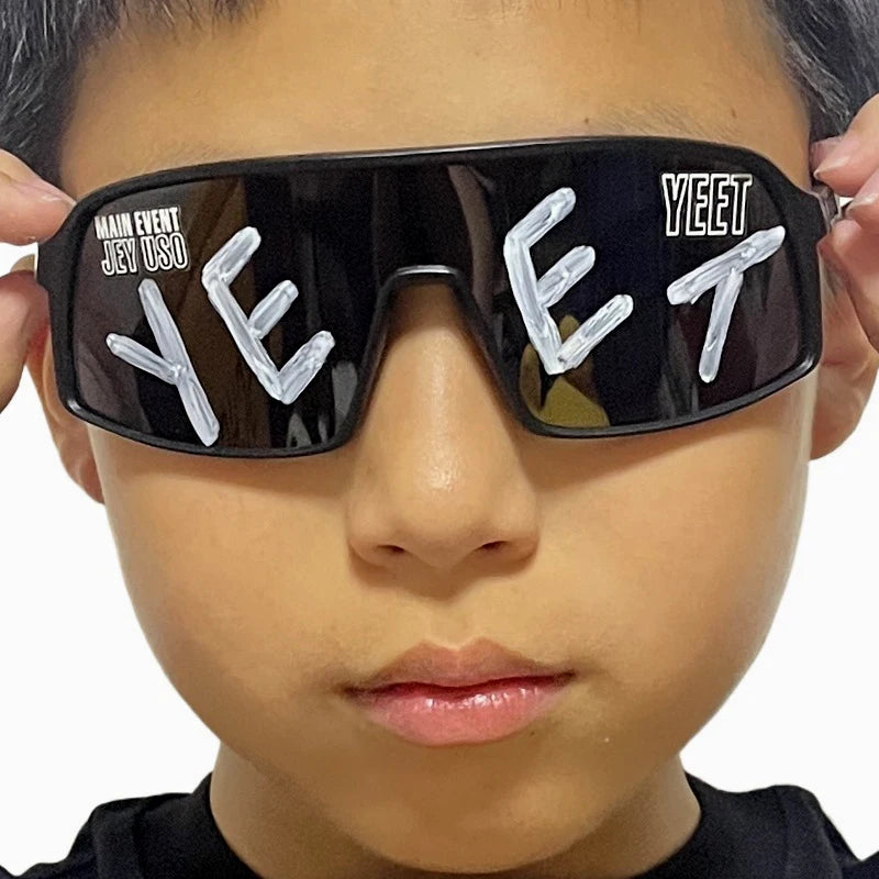 Jey Uso Yeet Sport Sonnenbrillen Kinder Brillen Blue Bloodline USOS Seltene Farben Sonnenbrille Eyewear Geschenk