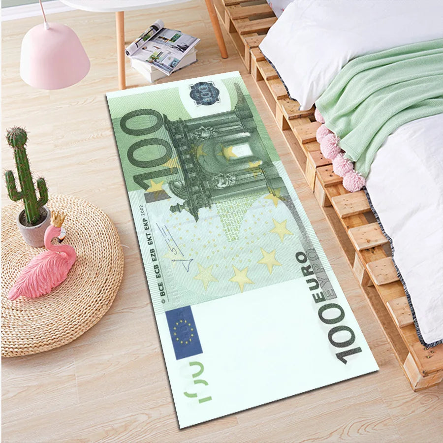 VIKAMA Kreativer langer Schlafzimmer-Bettteppich, Wohnzimmer, rechteckiger Eingangsbereich, Korridor, Erkerfenster, rutschfeste Fußmatte