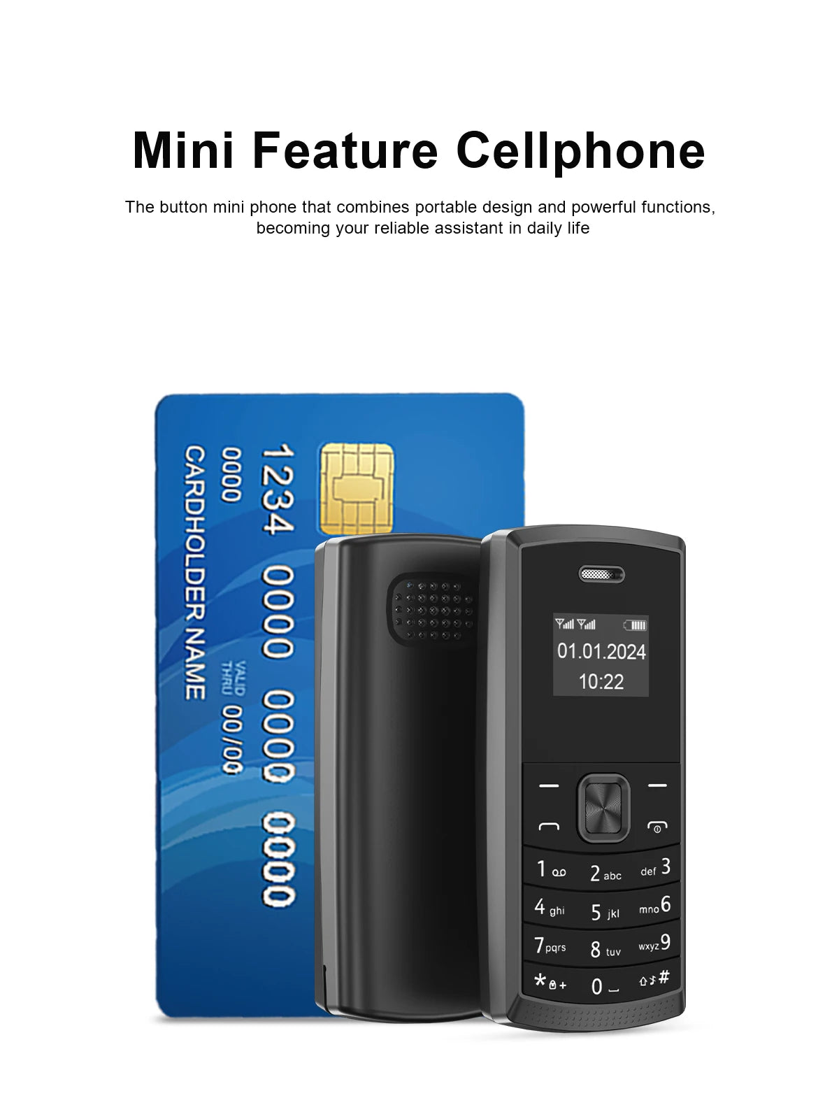 SERVO BM01 Mini Handy Magische Stimme Kurzwahl Bluetooth-Einwahl Anrufaufnahme 2 SIM Standby 2G GSM Kleines Ersatzhandy