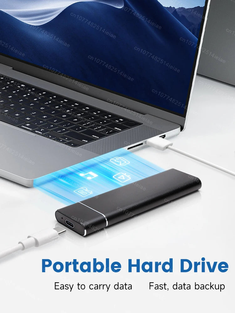 1TB 2TB 4TB External SSD Portable High Speed Solid State Drive USB3.2 Original for PC MAC Laptop