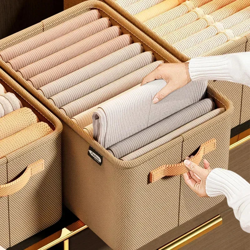 Verdicken Kleidung Organizer Hosen Pullover Aufbewahrungsschränke Schubladen Organizer Jeans Aufbewahrungsbox Kleiderschrank Kleidung Aufbewahrungsorganisatoren