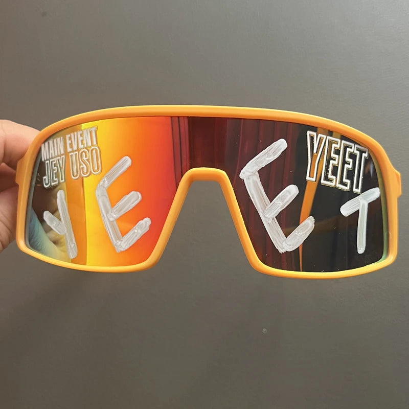 Jey Uso Yeet Sport Sonnenbrillen Kinder Brillen Blue Bloodline USOS Seltene Farben Sonnenbrille Eyewear Geschenk