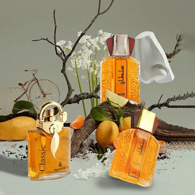 Parfum Original Arabe 100ml Femme Homme Eau De Parfum Longue Durée Phéromones Parfum Vaporisateur Déodorants Coffret Cadeau