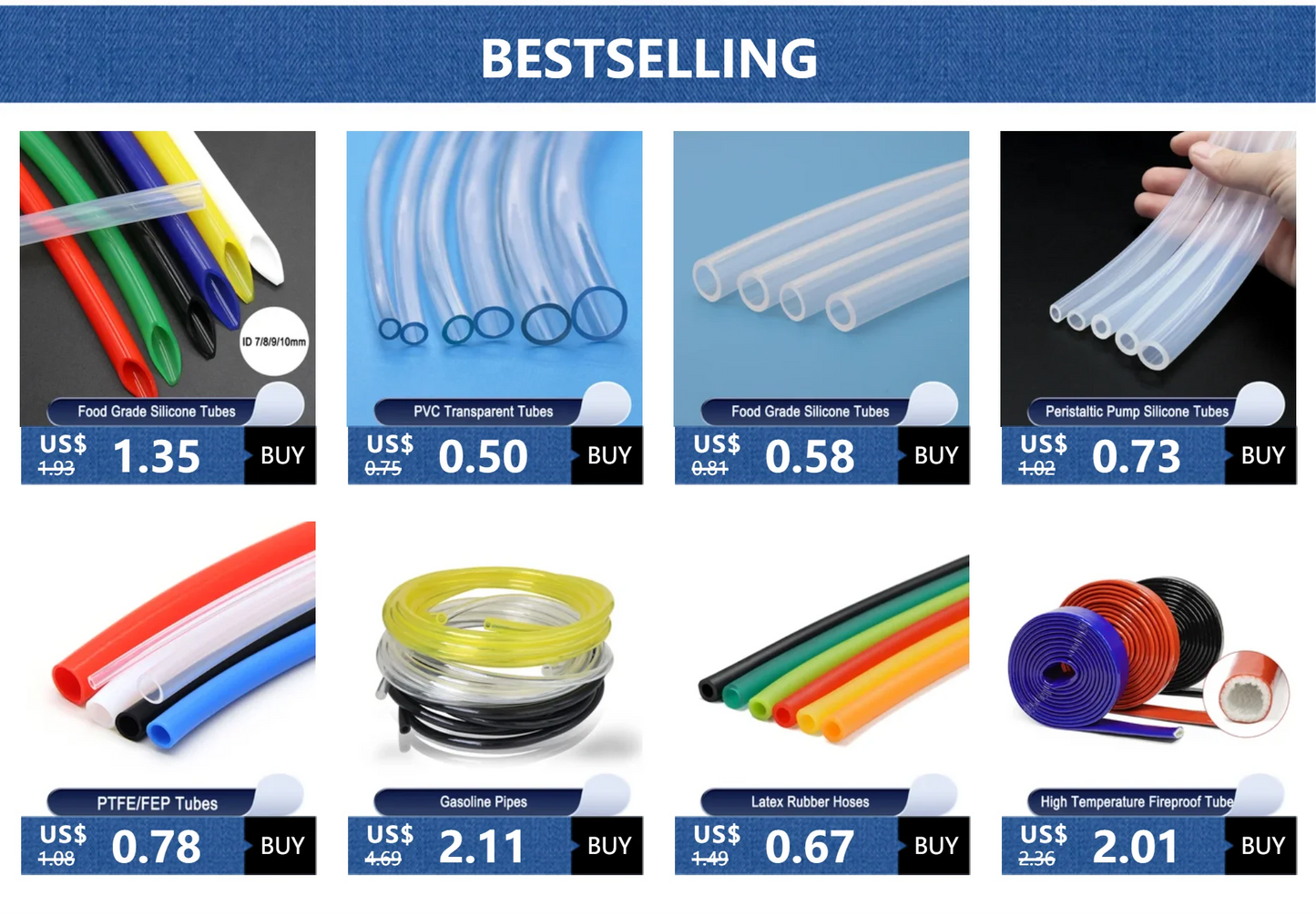 1/2/5m Transparent PVC Plastic Hoses  2 3 4 5 6 8 10 12 14 16 18 20 25mm Inner Diameter High Quality Water Pump Tube Hose