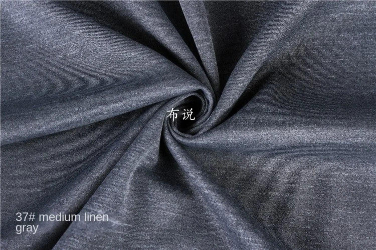 Space Cotton Fabric Thin Clothing Designer Four Sided Elastic Wholesale Cloth Diy Sewing Polyester Spandex Material