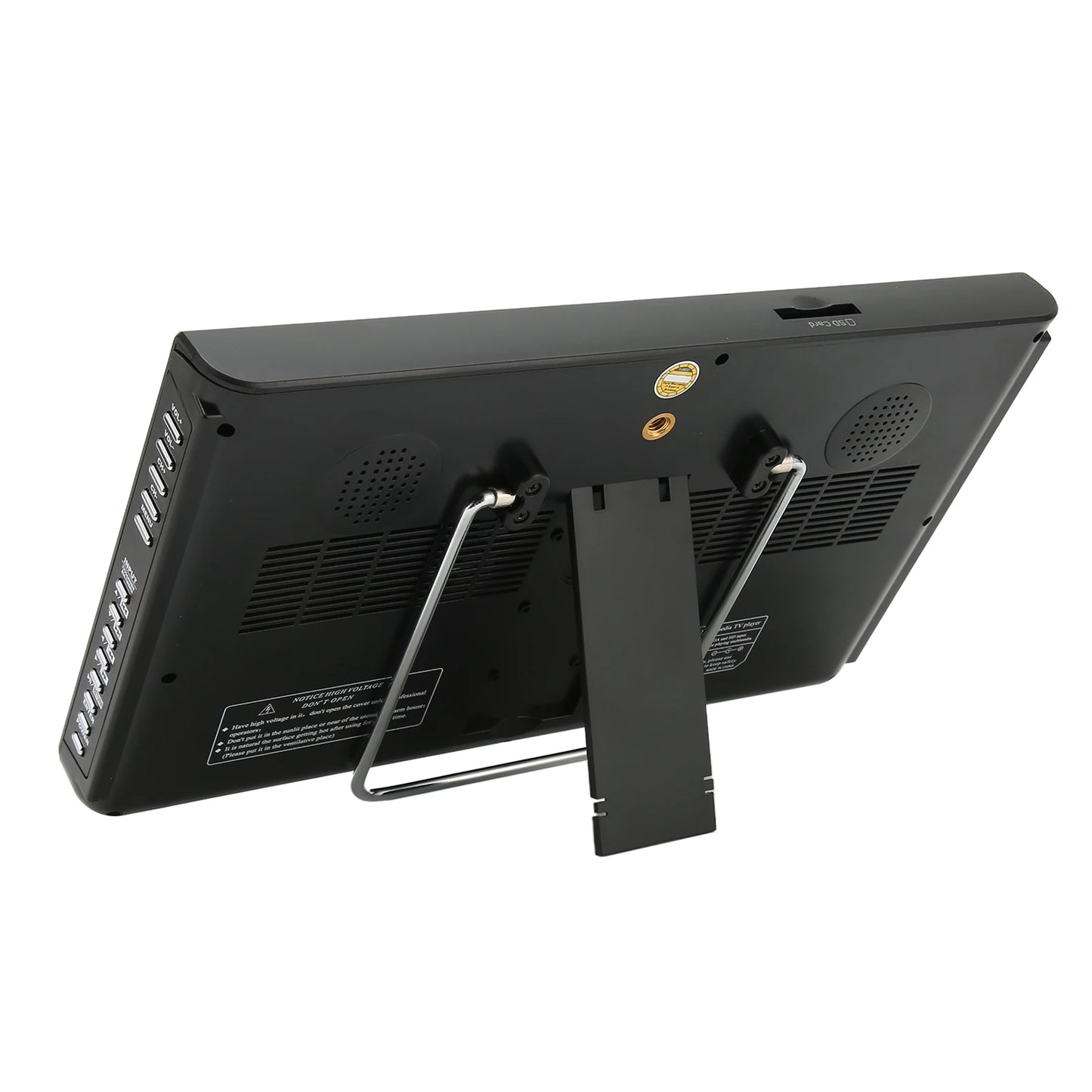 Tragbarer 10-Zoll-Fernseher mit hochempfindlichem Tuner, wiederaufladbarer ATSC-Digital-TV für Auto und Outdoor, tragbarer TV, wiederaufladbarer ATSC-Digital-TV