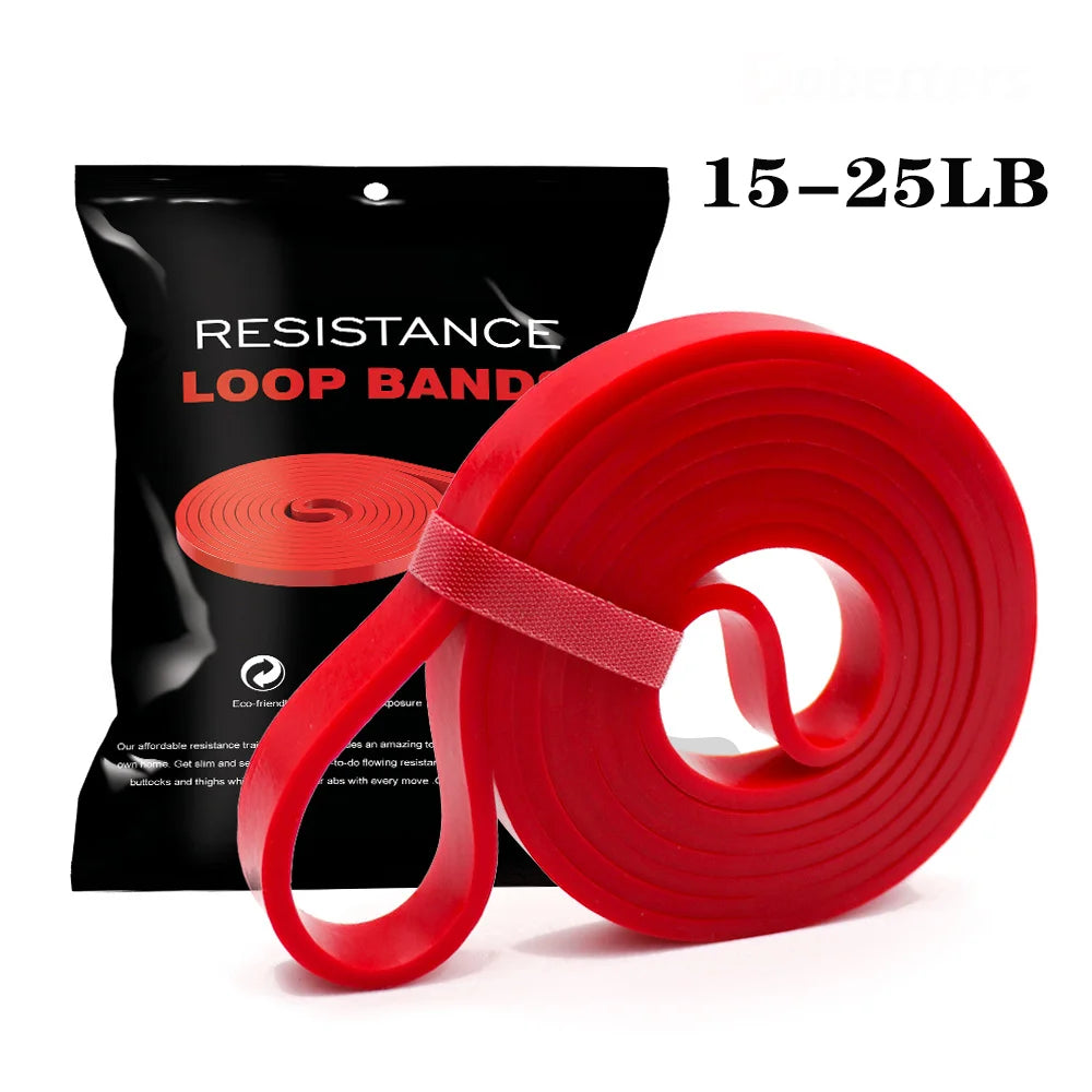 7 niveaux de bande de résistance robuste Agilité Entraînement Équipement de gymnastique Accessoires de yoga Pilates Bande élastique Gymnastique à domicile