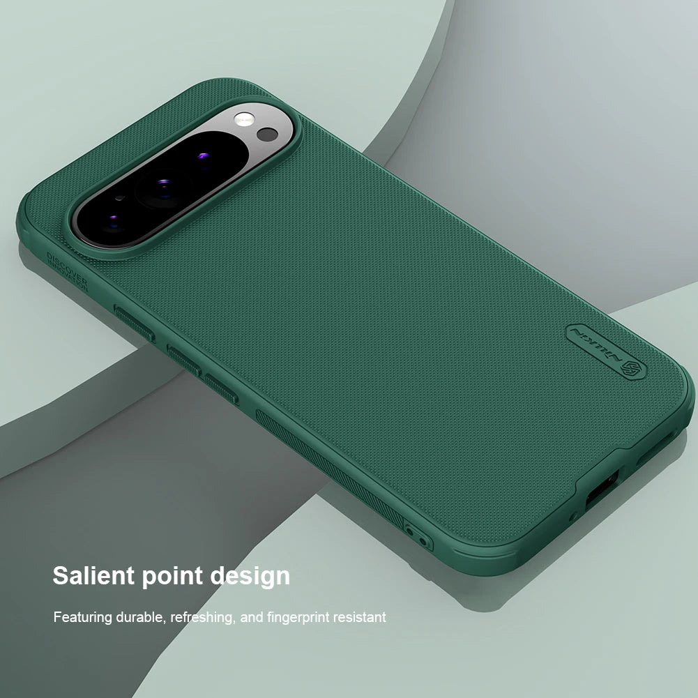 Nillkin für Google Pixel 10 Pro XL/10 Pro/10/9 Pro XL/9 Pro/9 5G Hülle weicher Rahmen Hüllen Kameraschutz 360 voll matt funda