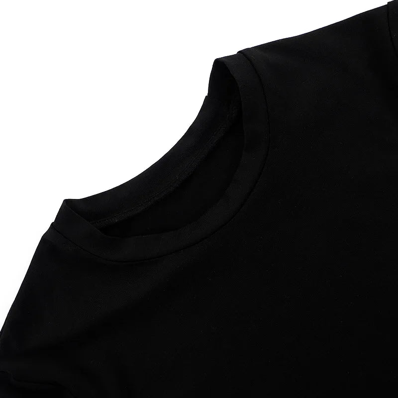 2025 Printemps Nouveau T-shirt à Manches Courtes Femme Uni Simple Décontracté Doux Polyvalent Chaud Basique Crop Tops Tees Mode d'Été