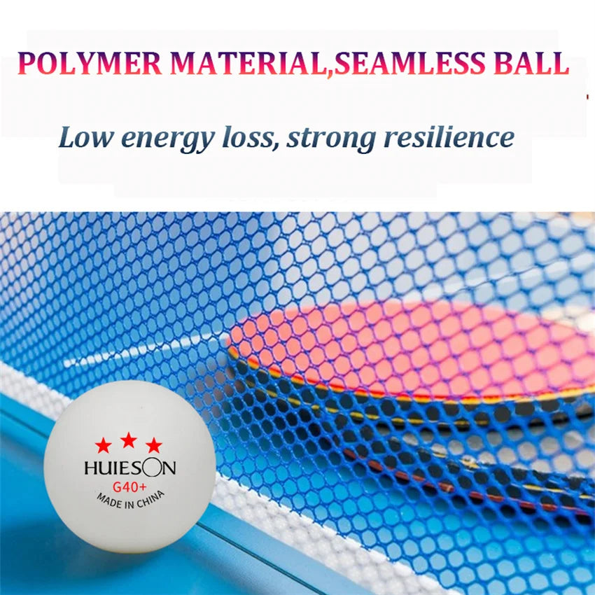 Neue Huieson 3-Sterne 20~100 STÜCK ABS 40+ Material Professionelle Tischtennisbälle TTF Tischtennis Ping-Pong-Bälle für Wettkämpfe