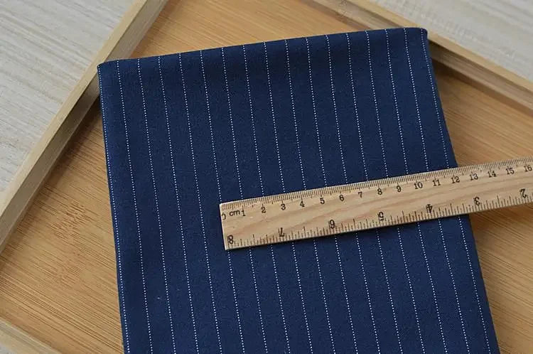 Micro-elastischer Anti-Falten-Anzug, gestreifter Stoff, Frühling, Herbst, Hose, Weste, Rock, Mode zum Nähen, Design, Großhandel, Stoff