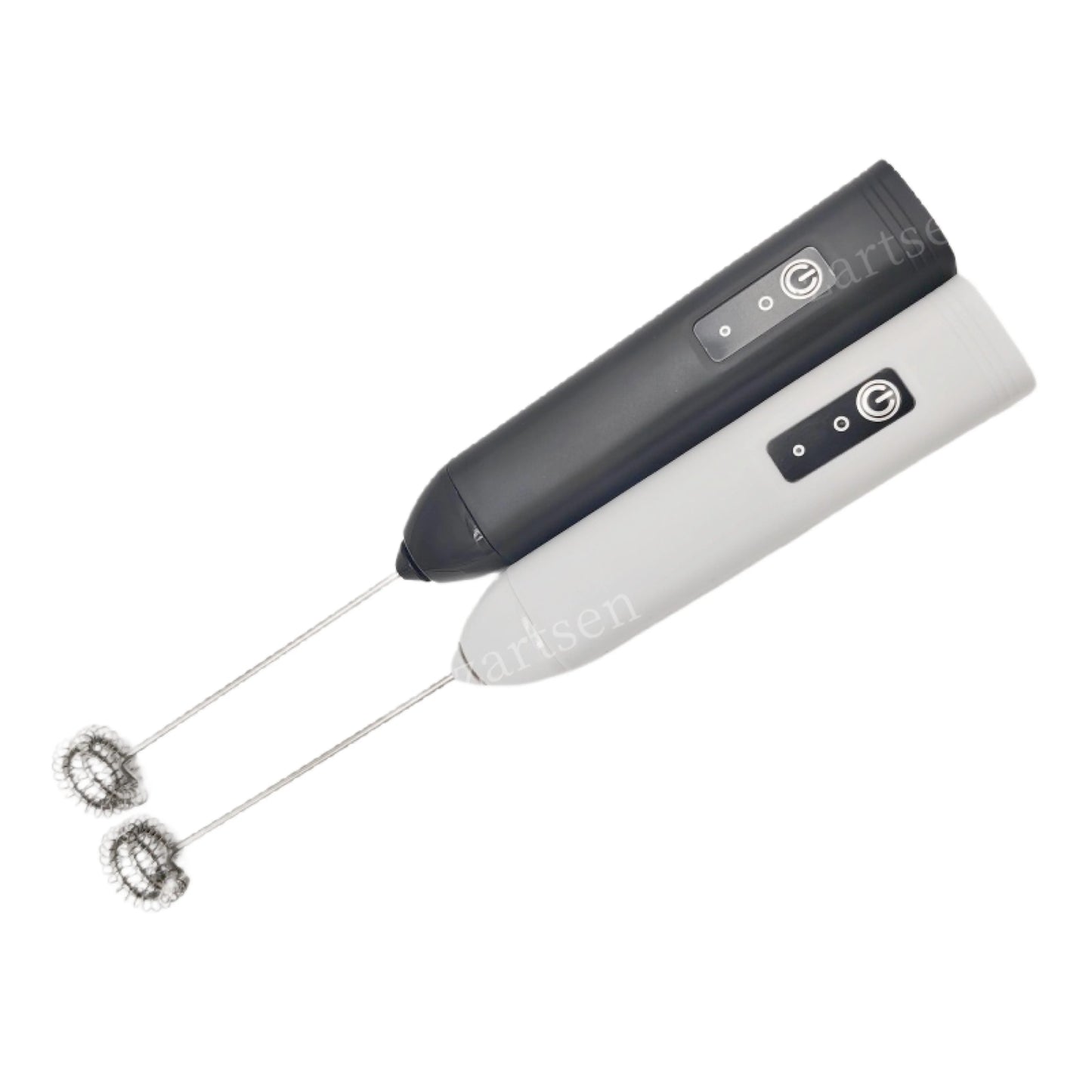 Mousseur à lait sans fil électrique Type-C Mixeur portatif en acier inoxydable Mini fouet pour café Cappuccino Crème