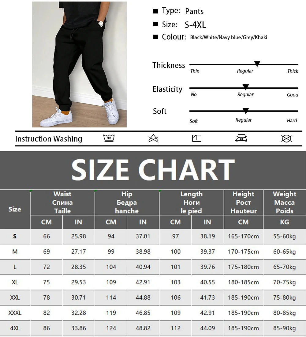 Herrenhose Freizeithose Sporthose Gym Sporthose für Herren Jogger Sweatpants Laufhose Trainingshose Jogginghose Lange Hose