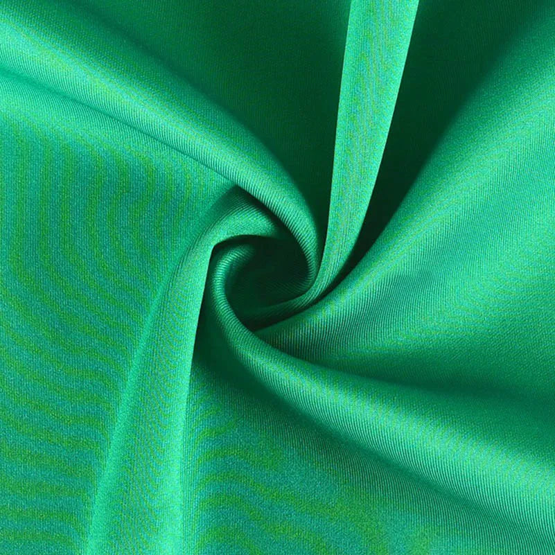 Tissu tricoté élastique Scuba résistant à l'usure, anti-boulochage pour la couture de pulls, jupes, uniformes scolaires, vêtements de sport au mètre