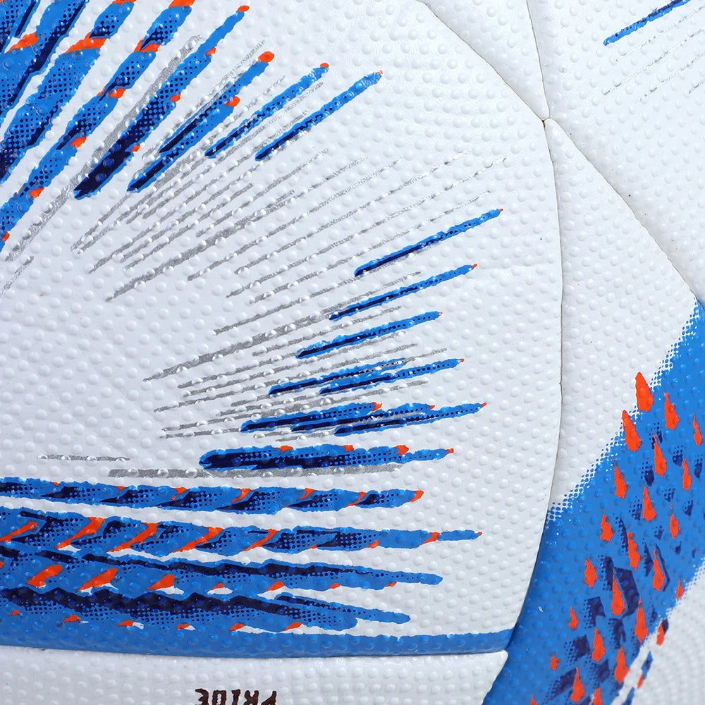 Ballon de football de haute qualité 2022, taille officielle 5, en PU, sans coutures, résistant à l'usure, pour match et entraînement, Futbol Voetbal Bola