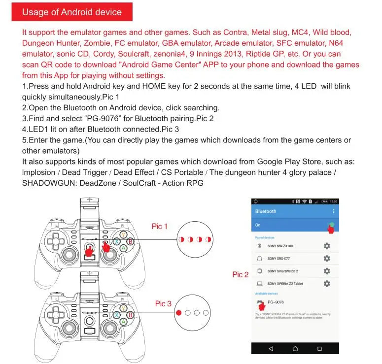 Gamepad Control Bluetooth Pubg Controller Mobile For iPhone Android PC PS4 PS3 Playstation 4 3 Nintendo Switch Gaming Game Pad
