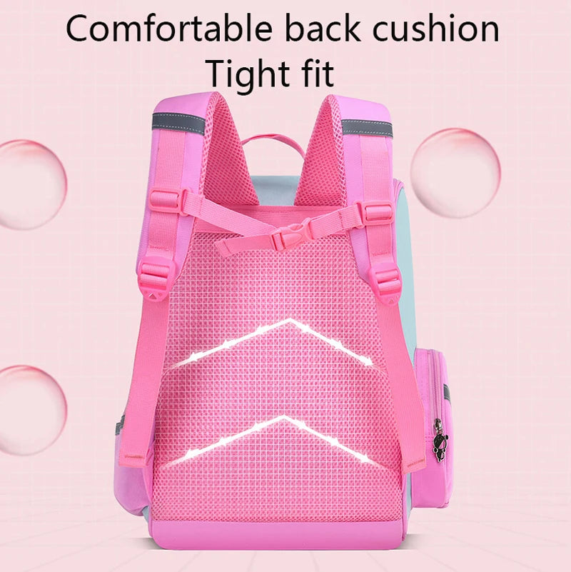 Kinderrucksack für Mädchen Einhorn Kinderrucksack Regenbogenaugen Schultasche Teenager Mädchen Rucksack für Reisen Wasserdicht Mochilas