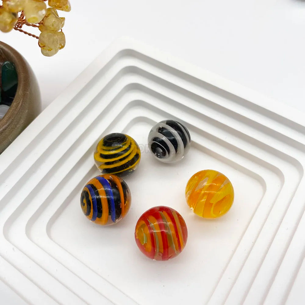 G1-16 Heimdekorationskollektion Kreative handgemachte Glasmurmeln Seltenheit Kinder-Puzzlespiele Spielzeug Süße Neujahrsgeschenke für Kinder