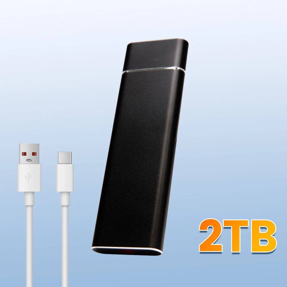 1TB 2TB 4TB External SSD Portable High Speed Solid State Drive USB3.2 Original for PC MAC Laptop