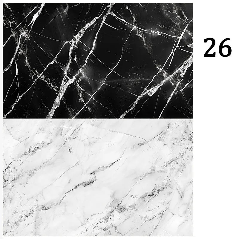 Marble Photography Backdrops 57*87CM 2 Sided Wood Grain Photo Background Wallpaper Studio Waterproof Products Photographic Props