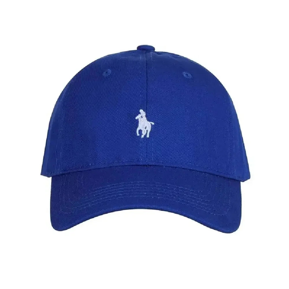 Casquette de baseball rétro brodée, style américain - Bleu marine, polyvalente pour le travail et les loisirs, protection solaire, utilisation quotidienne. Classique.