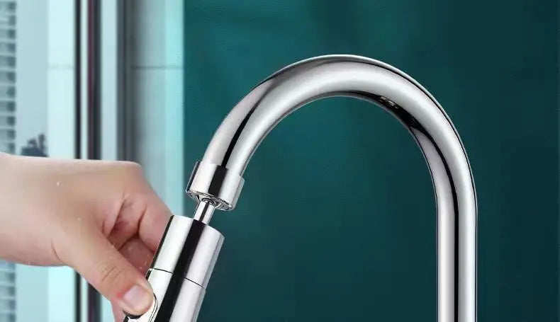 3-in-1 Küchenarmaturen-Verlängerung Universell 360° drehbar Ausziehbar Küchenhahn Mehrfachmodus Starke Spülkraft-Verstärker Küchenzubehör
