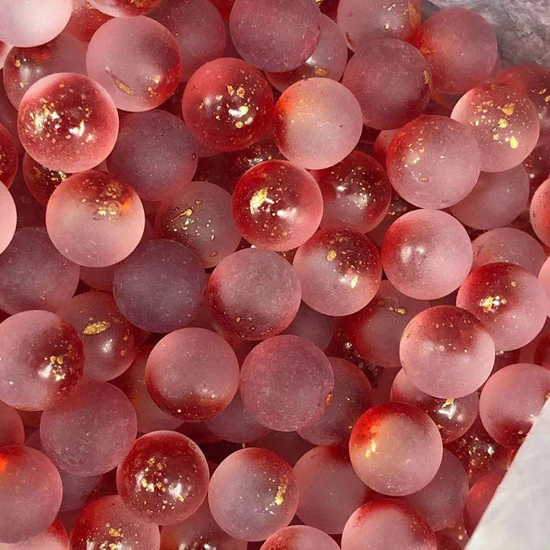 50 Stück 12mm Glasmurmeln Kugeln Charms Kugelautomat Hausdeko für Aquarium Vase Spielzeug für Kinder
