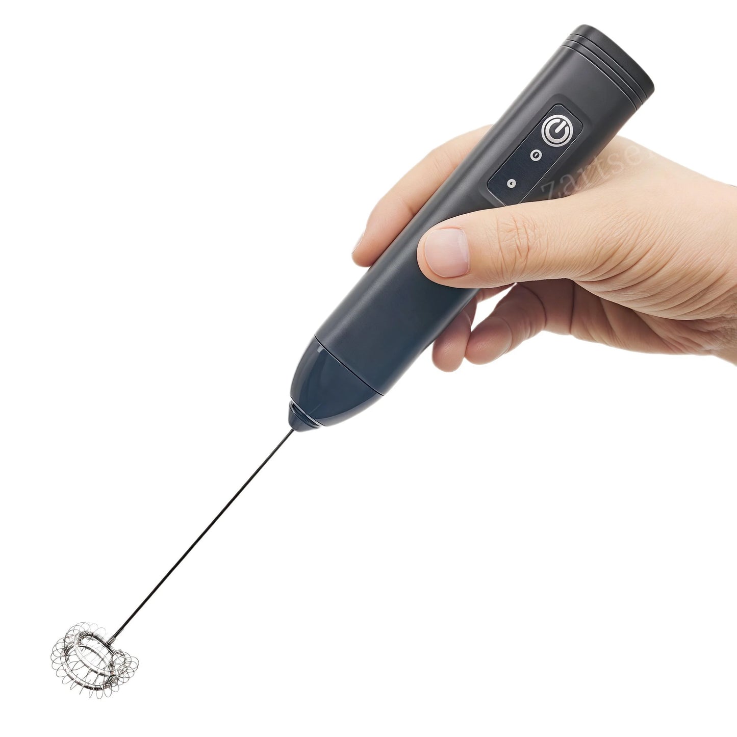 Mousseur à lait sans fil électrique Type-C Mixeur portatif en acier inoxydable Mini fouet pour café Cappuccino Crème