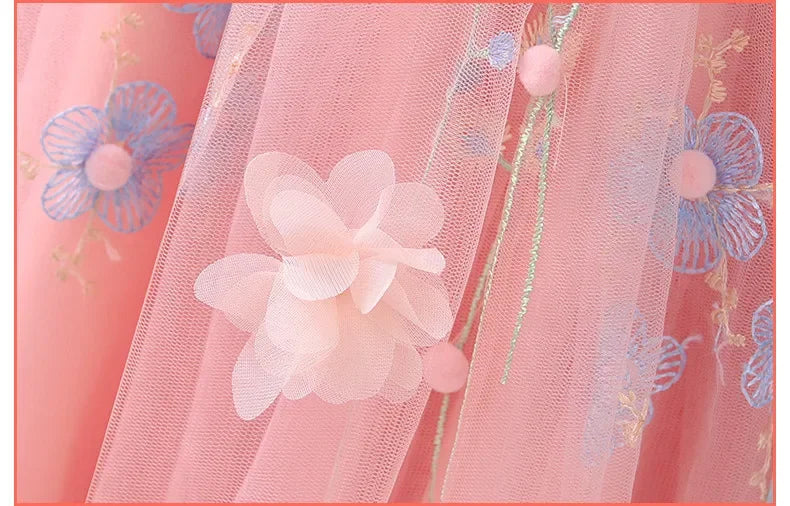 Robe chinoise Hanfu moderne pour fille, tenue d'Halloween de fée, Vêtements pour enfants, Vestidos, Costume traditionnel de Cosplay, Robes pour filles