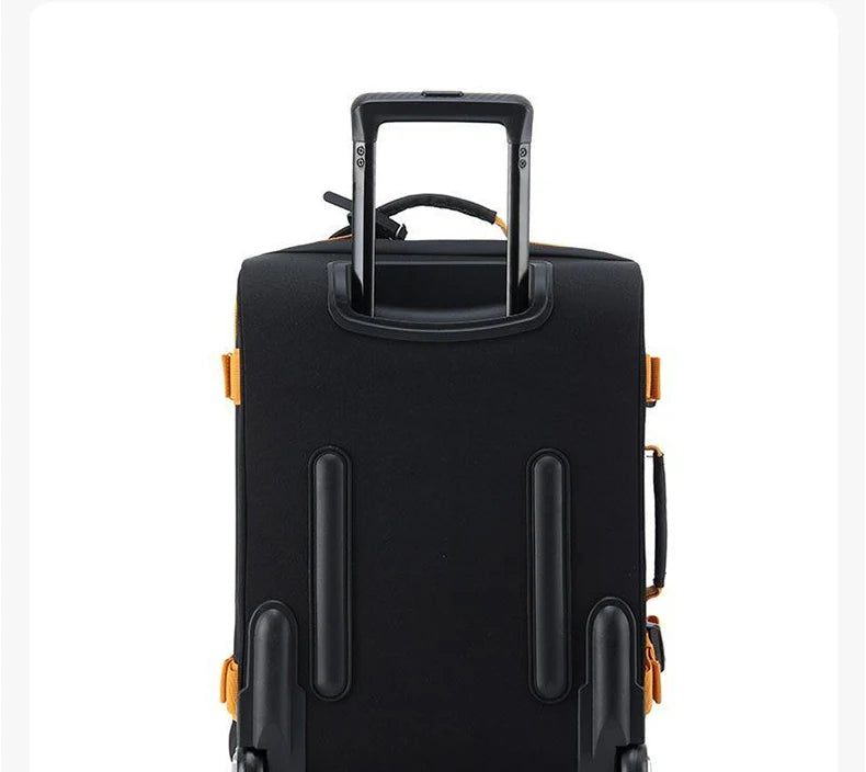Multi-functional luggage large-capacity trolley bag directional wheel suitcase oxford handle bag 20/24/28-inch carry-on suitcase