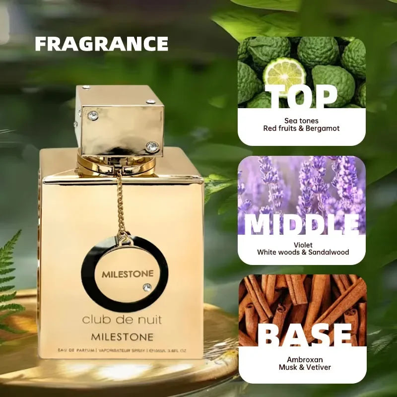 Parfum Arabe Nightclub Carnival, Parfum Homme et Femme de Haute Qualité, Parfum Longue Durée, Spray Corporel Neutre et Fort