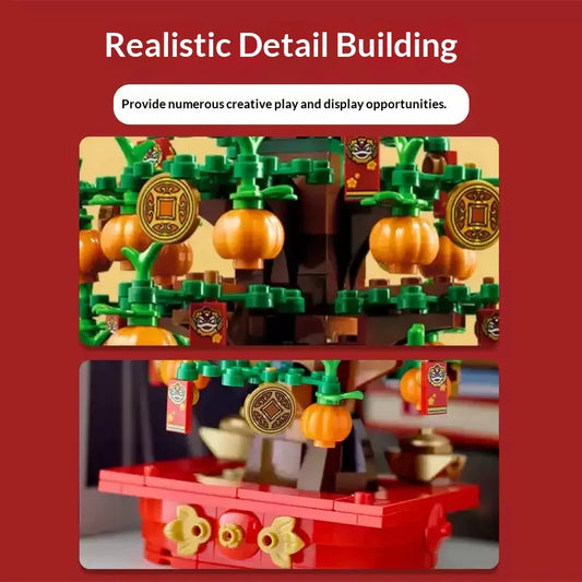 Lego Building Blocks Festival Series 40648 Money Tree Boys and Girls Children's Puzzle Building Blocks Toy Valentine's Day Gift