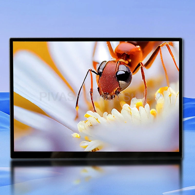 10.5 Inch 2k Portable Touch Screen TV Monitor Mobile for Movie Home Party Office Business Lightweight High-definition Saturation