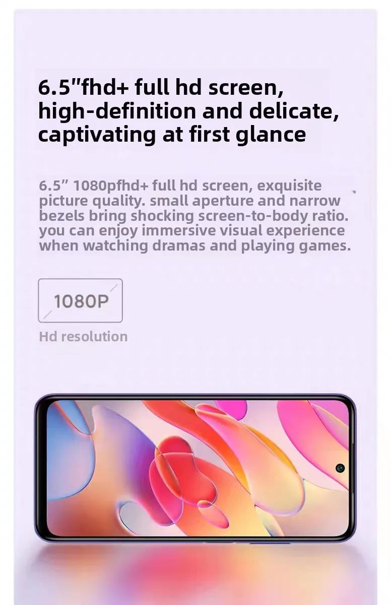 Redmi Note 10 Pro 5G Dimensity 1100 120Hz Refresh Rate 67W Charging 6.6" FHD+ Display Xiaomi Mobile Phones Smartphone