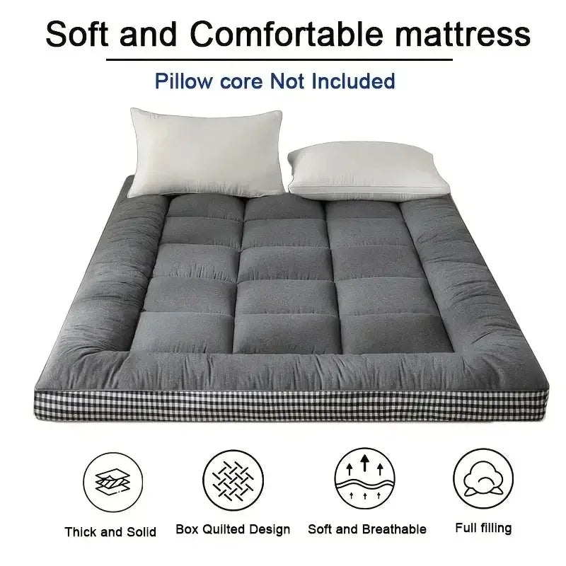 Thickened 3D Mattress Foldable Soft Tatami Cushion 90/100/120/150/180/200cm Non-slip Bed Pad for Home Bedroom Dormitory Student