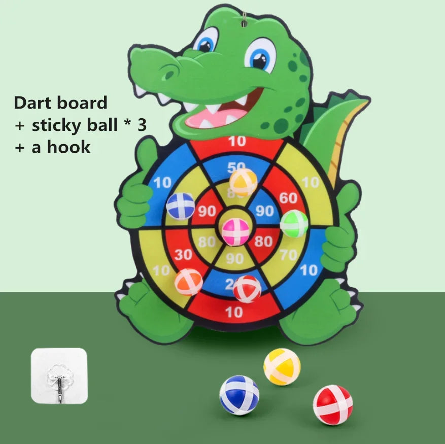 Kit de panier de basket pour enfants, dessin animé, animaux créatifs, support de basket-ball, jeu de sport d'extérieur et d'intérieur pour enfants