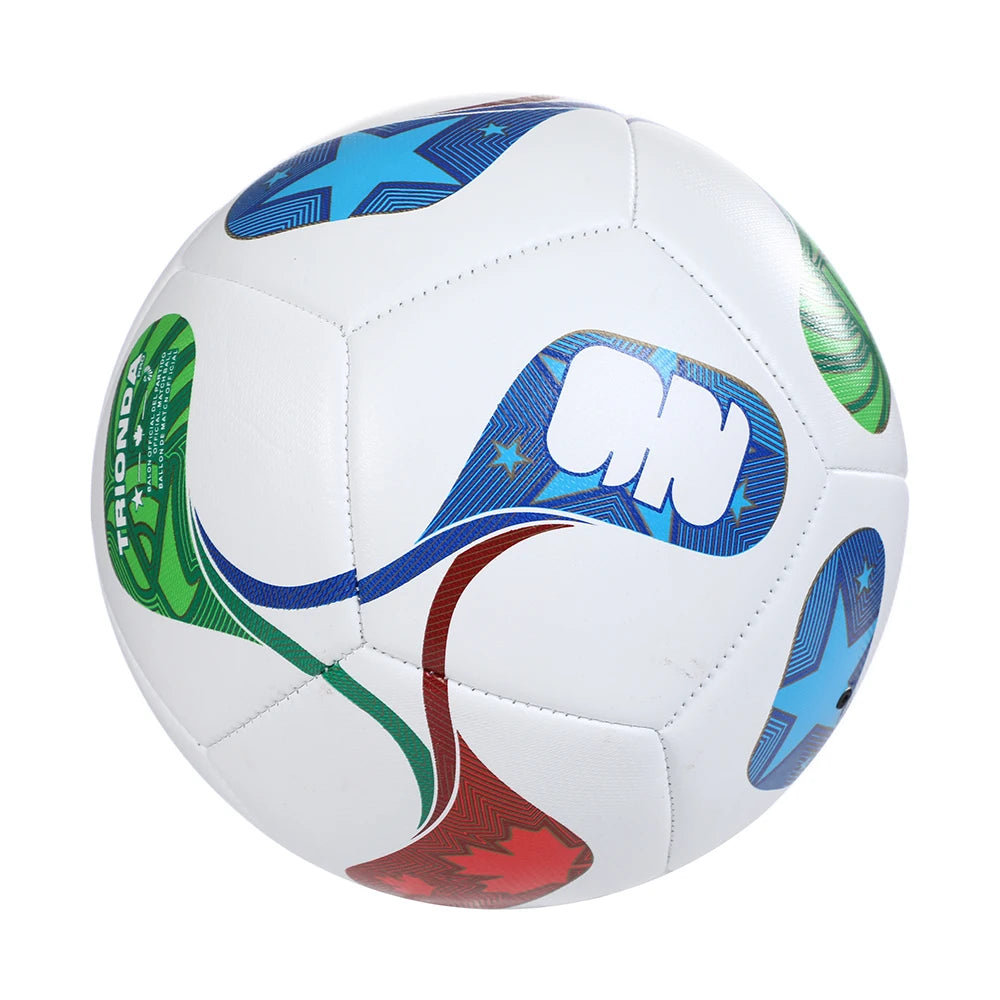 Ballon de football de haute qualité 2022, taille officielle 5, en PU, sans coutures, résistant à l'usure, pour match et entraînement, Futbol Voetbal Bola