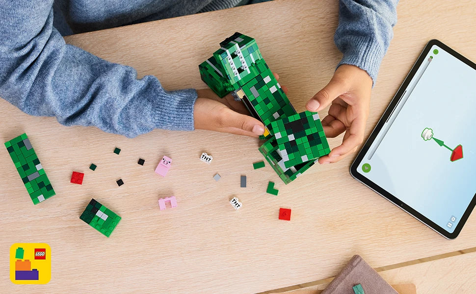 LEGO 21276 Minecraft: Challengers Afraid of Building Blocks Toy Set, Creative Gift for Boys and Girls Children's Day