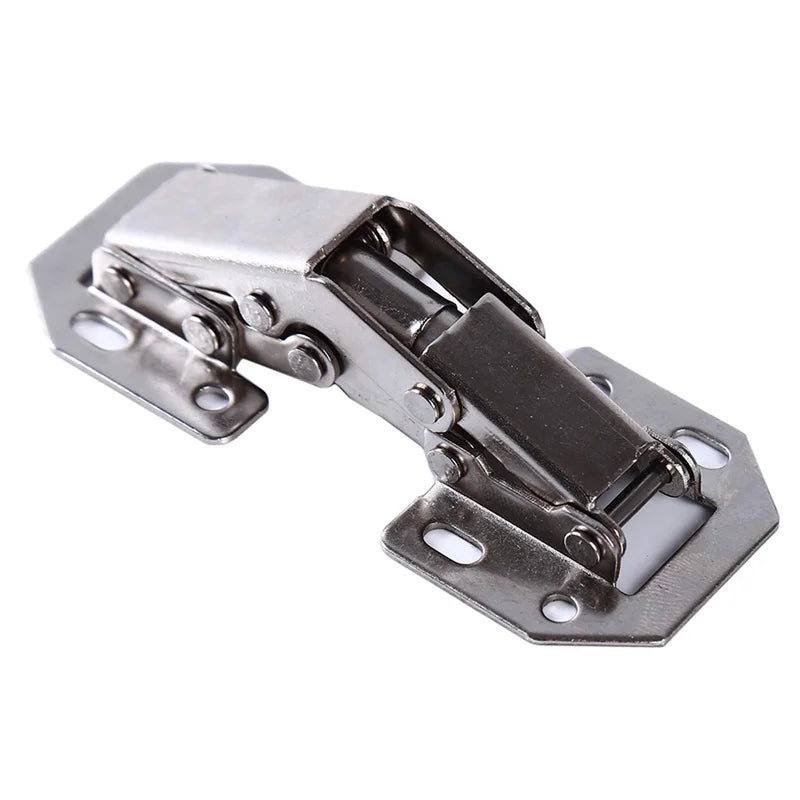 1-10PCS Cabinet Hinge 90 Degree 3/4in No-Drilling Hole Cupboard Door Hydraulic Hinges Soft Close With Screws Furniture Hardware